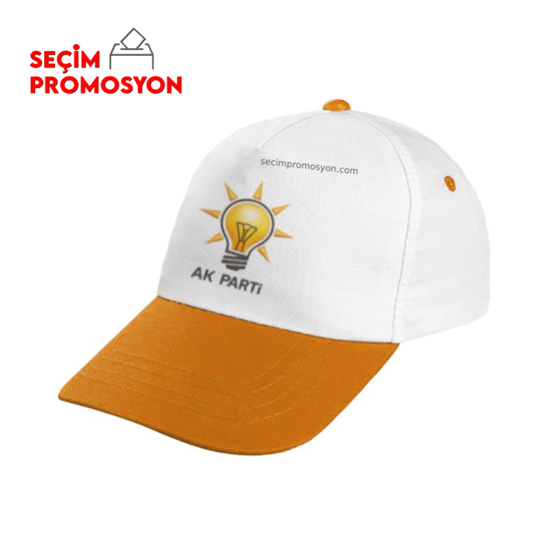 Ak Parti Logo Baskılı Promosyon  Şapka