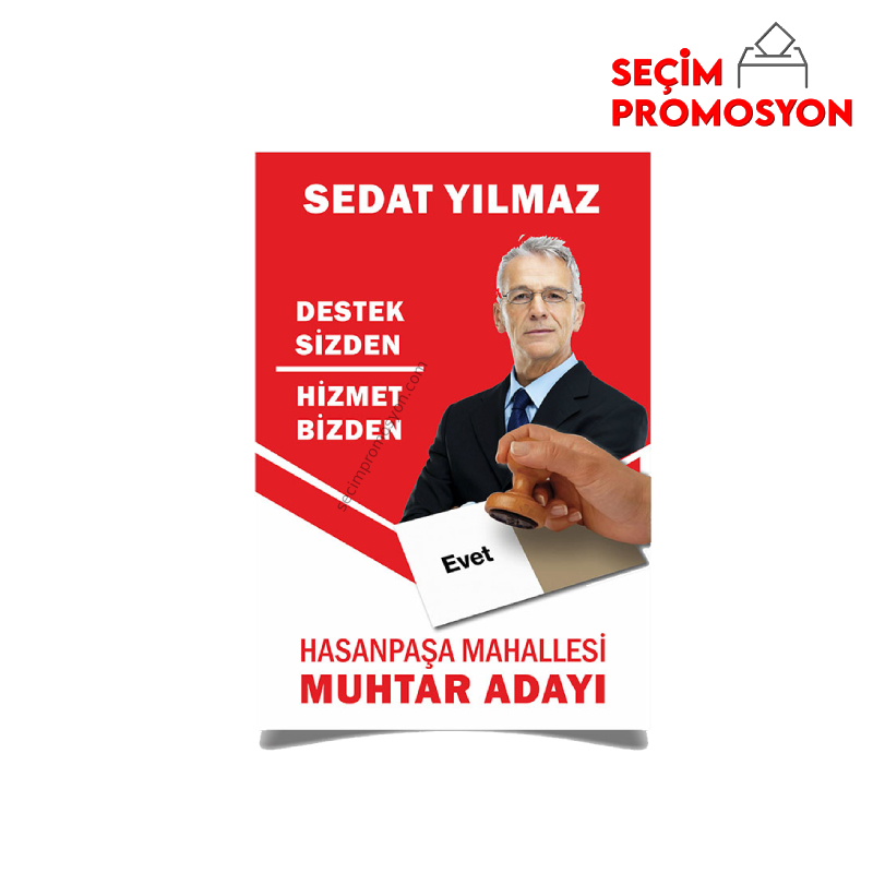 Muhtar Adayı Broşür