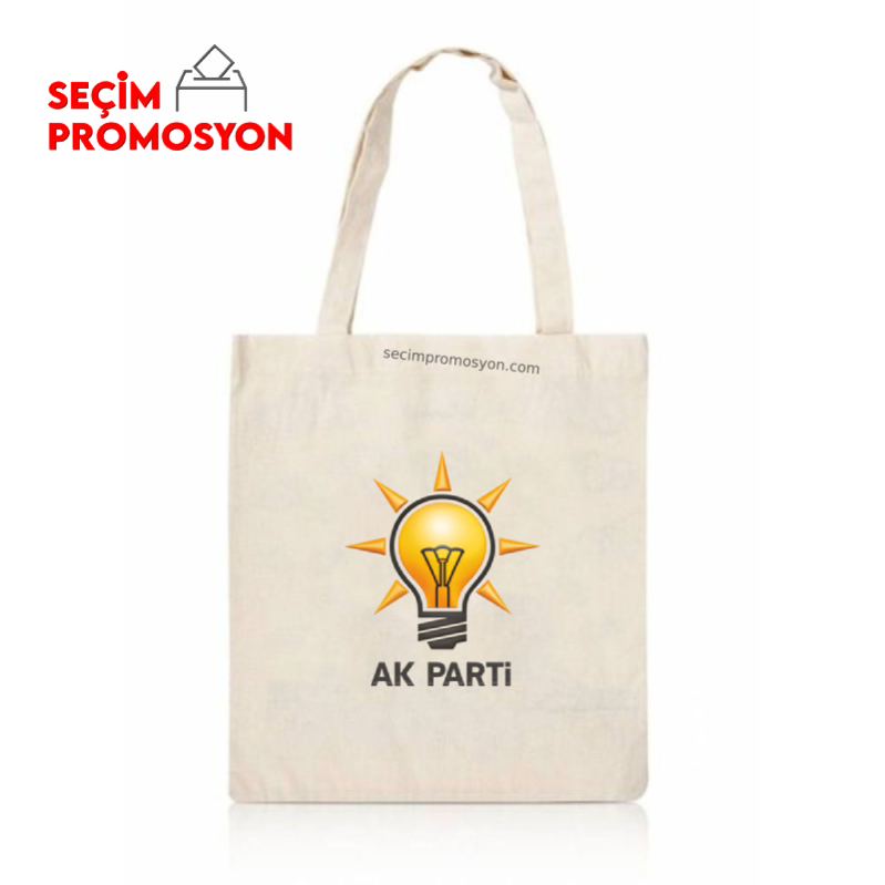 Ak Parti Bez Promosyon Çanta