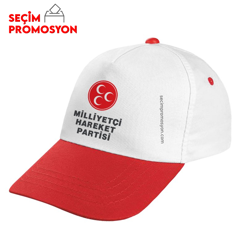 Milliyetçi Hareket Partisi Logo Baskılı Şapka