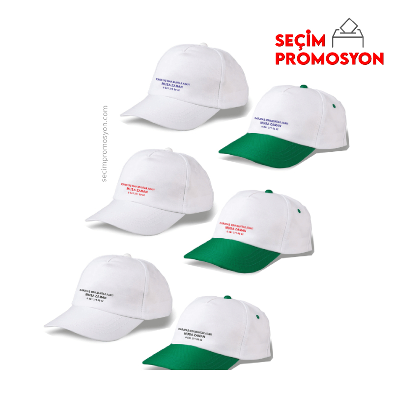 Muhtar Adayı Promosyon Şapka