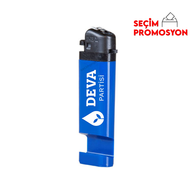 DEVA Partisi Promosyon Telefon Tutucu Özellikli Çakmak