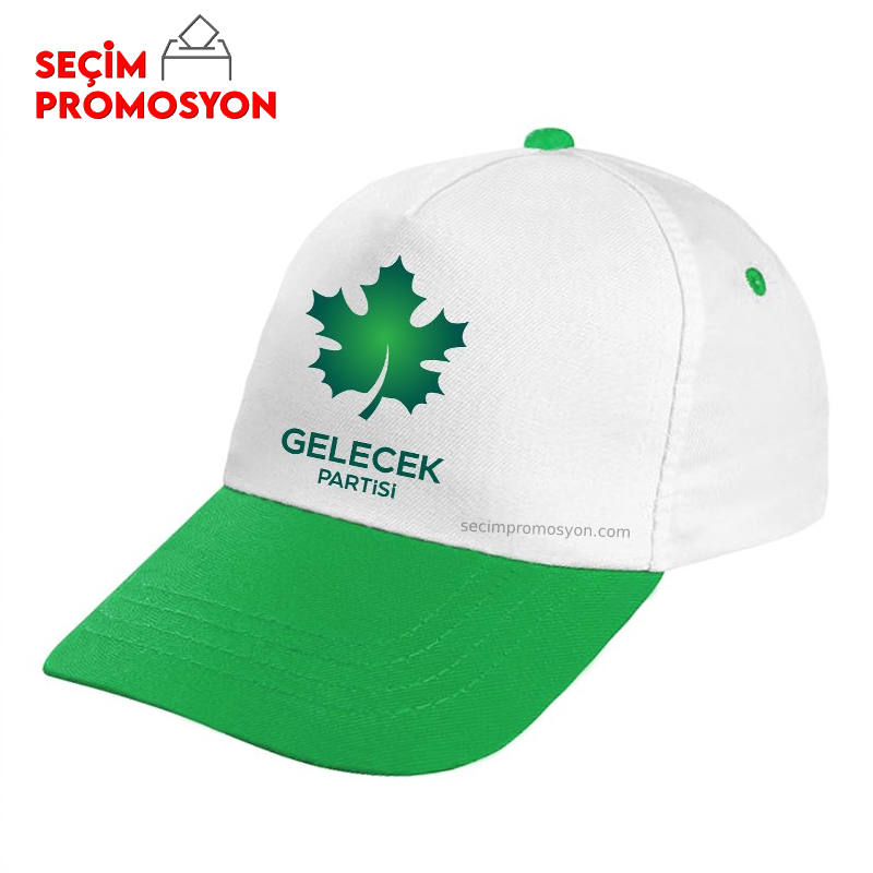 Gelecek Partisi Baskılı Promosyon Şapka - Seçim Promosyon