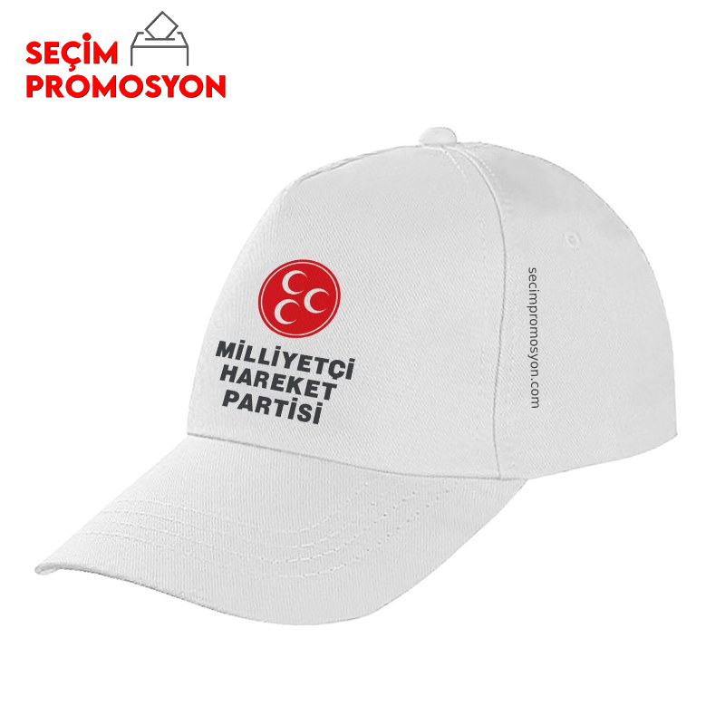 Milliyetçi Hareket Partisi Logo Baskılı Şapka