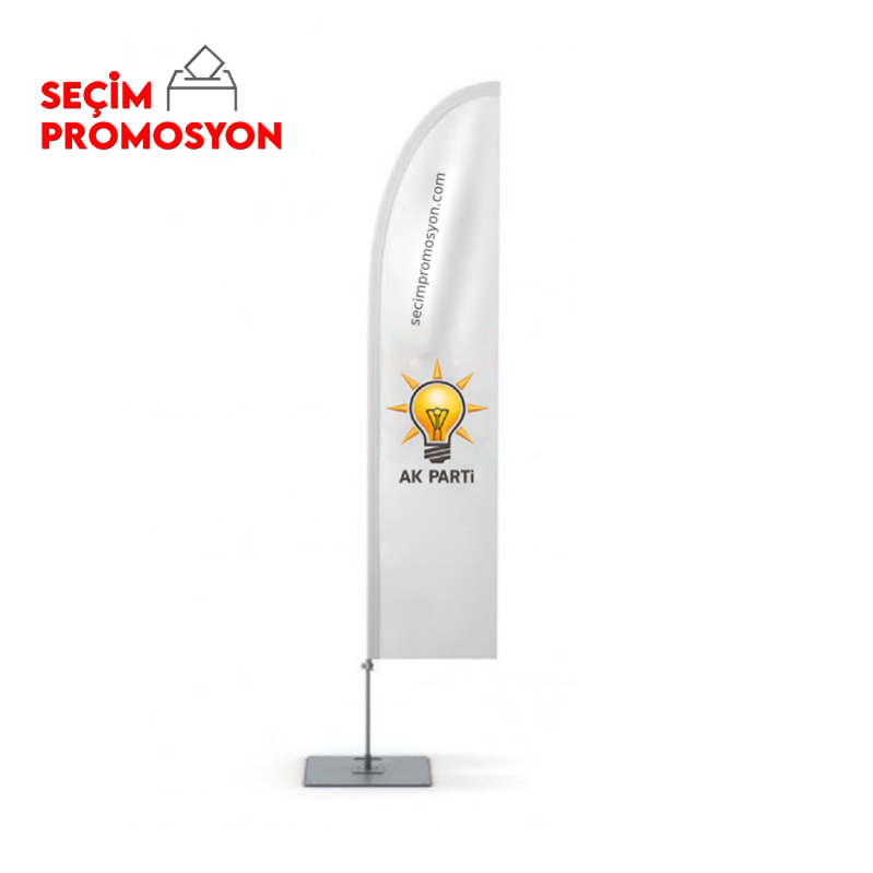 Ak Parti Promosyon  Yelken Bayrak