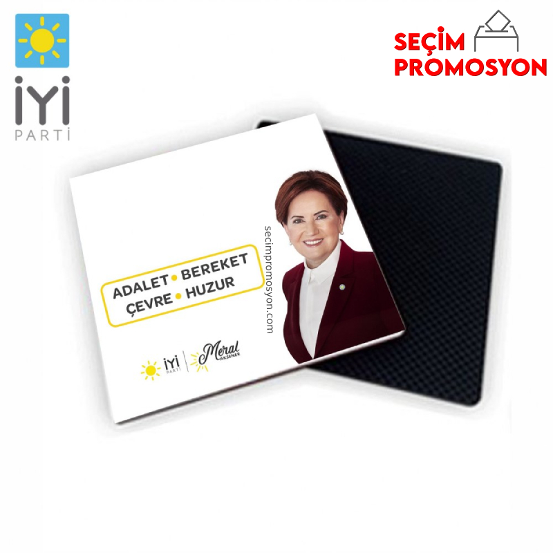 İyi Parti Promosyon  Bardak Altlığı