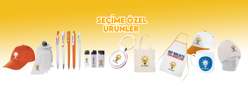 SEÇİM PROMOSYON ÜRÜNLERİ promo